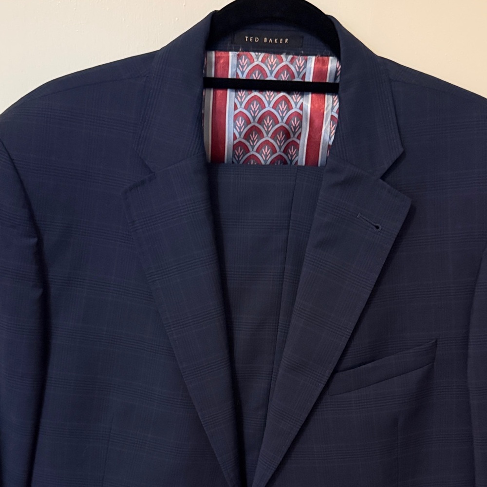 Ted Baker Dark Blue Men's Suit
